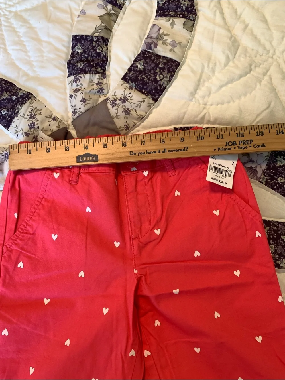 OshKosh Bgosh bright red